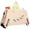 Dětský odolný PP kufr - odrážedlo - Zebra Trends Ranger 48 L - lev
