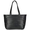 Dámská shopper taška Erico Benetti Romy - černá - 43x30 cm