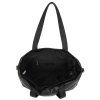 Dámská shopper taška Erico Benetti Romy - černá - 43x30 cm
