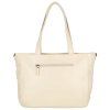 Dámská shopper taška Erico Benetti Romy - bílá - 43x30 cm