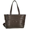 Dámská shopper taška Erico Benetti Romy - hnědá - 43x30 cm