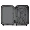 Lehký kabinový ABS+PC kufr Kono - černý - 33 L