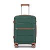 Moderní kabinový kufr Kono - PP - zelený - 38 L