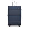 Textilní rozšířitelný kufr British Traveller 128 L - navy