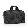 Cestovní taška Reisenthel Allrounder L Glossy Dots - 30L - černá