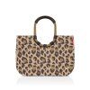 Dámská nákupní kabelka Reisenthel Loopshopper L 25L - hnědá s leopardím vzorem