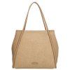 Dámská shopper kabelka Charm London Paris - Light Taupe