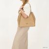 Dámská shopper kabelka Charm London Paris - Light Taupe