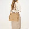 Dámská shopper kabelka Charm London Paris - Light Taupe