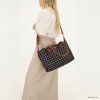 Shopper kabelka Charm London Buckingham - 15,5L - černá s puntíky