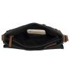 Crossbody kabelka s klopou Beagles Brunete - černá