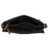 Crossbody kabelka s klopou Beagles Brunete - černá