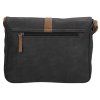 Crossbody kabelka s klopou Beagles Brunete - černá