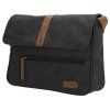 Crossbody kabelka s klopou Beagles Brunete - černá