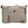 Crossbody kabelka s klopou Beagles Brunete - světle šedá