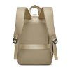 Cestovný vodeodolný batoh na notebook 15,6" Kono - khaki-béžový - 19 L