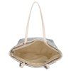 Plážová shopper taška Beagles Formentera - Černo-bílá