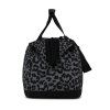 Punta weekend cestovní taška - 27L - černá s leopardím vzorem