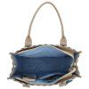 Dámská shopper kabelka Zebra Trends Mira 18L - modrá