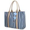 Dámská shopper kabelka Zebra Trends Mira 18L - modrá