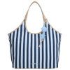 Dámská shopper kabelka Zebra Trends Mira 22,5L - modrá