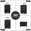 Cestovní ABS kufr Kono KSN2691 - černý - 58 L