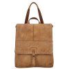 Kožený batoh Hide & Stitches Paint Rock 7,5 L - koňakový