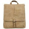 Kožený batoh Hide & Stitches Paint Rock 7,5 L - pískový
