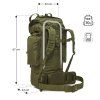Turistický batoh Nils Eagle NC3901 - zelený - 70 L