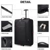Cestovní příruční kufr na kolečkách- černý