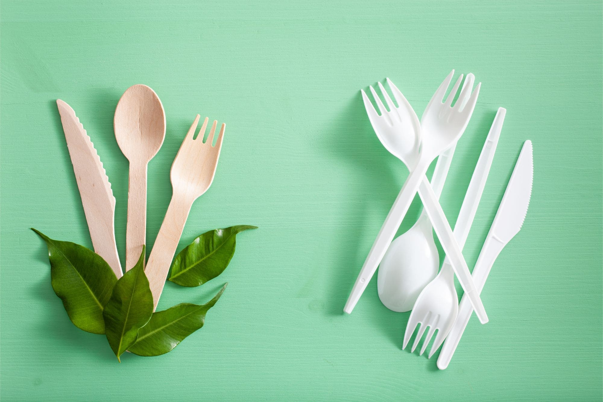 Drevený versus plastový jednorázový príbor. Ktorý si vybrať?