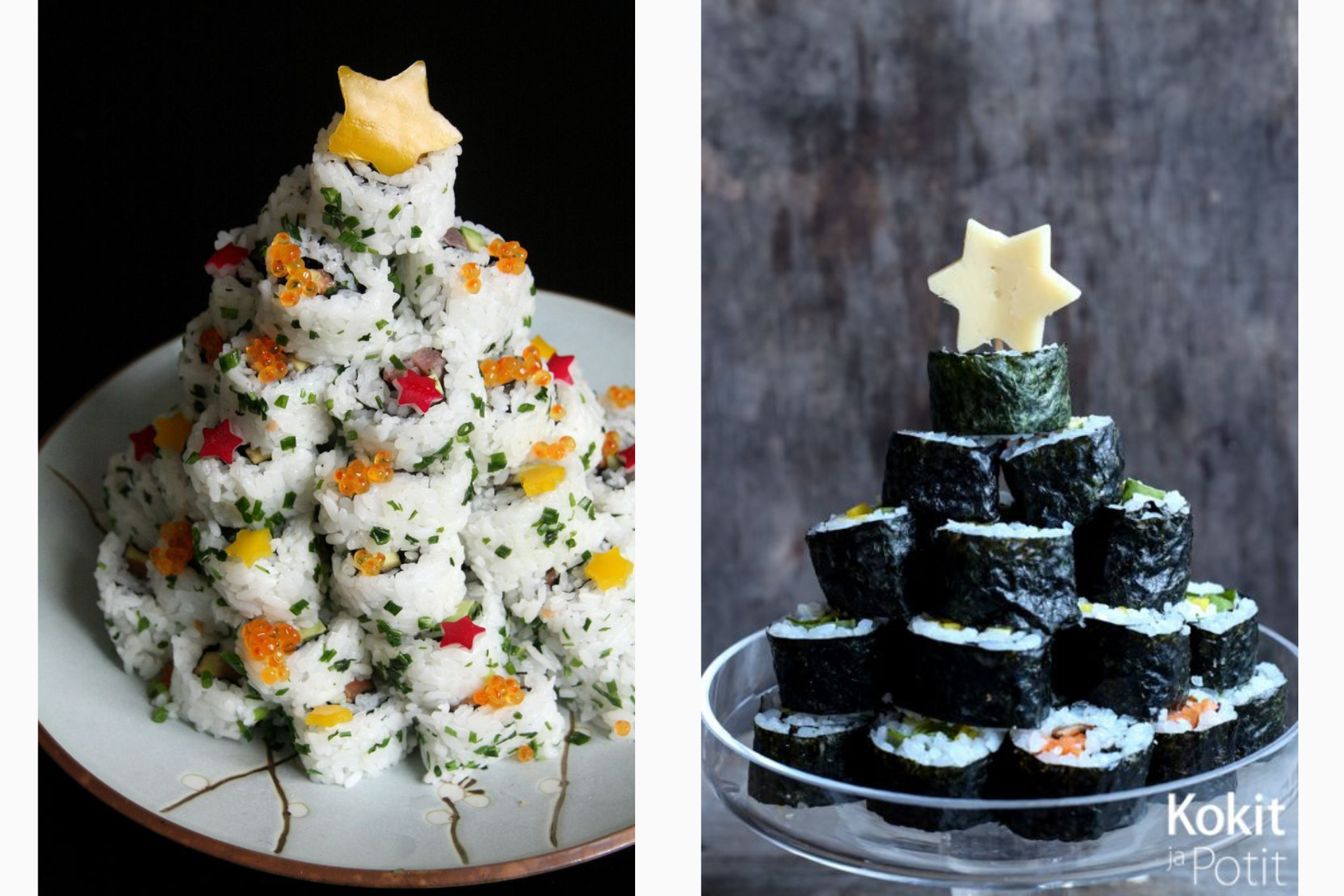 Vianočné sushi