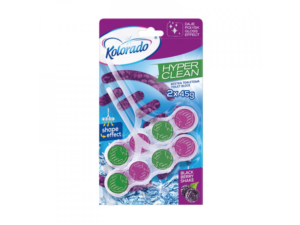 WC blok Kolorado Hyper Color OSTRUŽINA SHAKE 2x45g