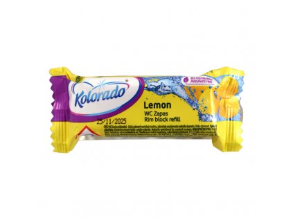 WC kocka náhradná KOLORADO lemon 40g