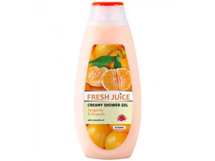 Fresh Juice Krémový sprchový gél Mandarinka a Havajský zázvor Awapuhi 400ml