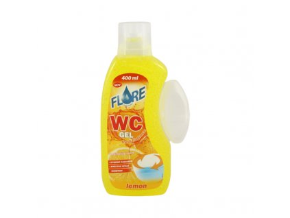 WC gel FLORE citrón náplň s košíkom 400ml