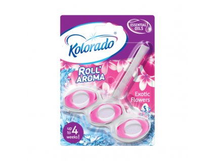 WC Blok Kolorado Fresh Toilet exotické kvety 1x51g