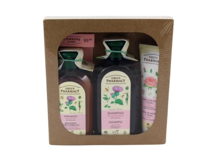 Darčekový set Green Pharmacy proti vypadávaniu vlasov