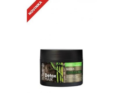 Dr. Santé Detox Hair maska na vlasy 300ml - s aktívným uhlím z bambusu