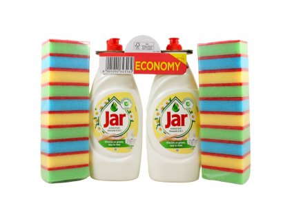 Jar SENSITIVE Chamomile&Vit.E 2x900ml+2x10ks hubky na riad GRATIS