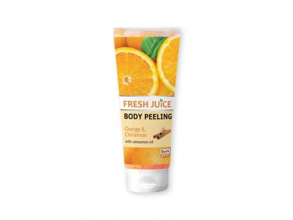 Fresh Juice Telový peeling Pomaranč & Škorica 200ml