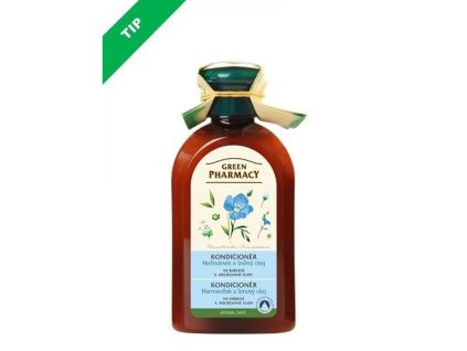 Green Pharmacy kondicionér pre farbené a melírované vlasy 300 ml - Harmanček a ľanový olej