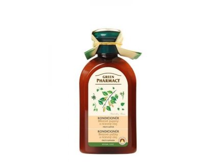 Green Pharmacy kondicionér proti lupinám 300 ml - Brezové púčiky a ricínový olej