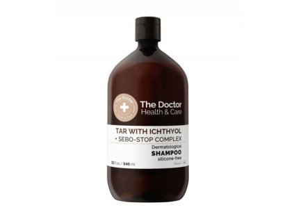The Doctor šampón s ichtyolom + proti nadmernej tvorbe mazu 946ml