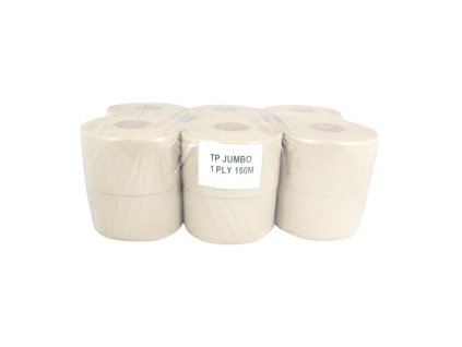 Toaletný papier JUMBO Ø 19 CM, 150 M 1-vrst.(12ks)