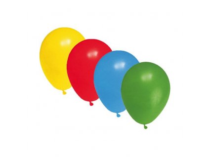 3996 nafukovacie baloniky farebne mix s 100 ks