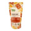 BIO naturell krémové mydlo HONEY & MILK - náhradná náplň 460ml