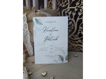 Svatební oznámení #16