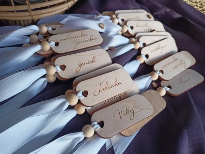 Jmenovka dřevěná #07