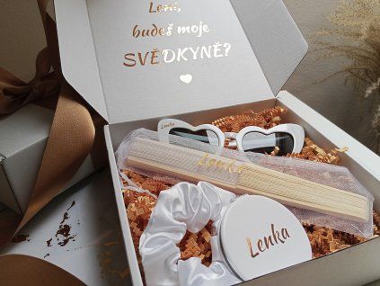 Dárkový balíček pro svědkyni